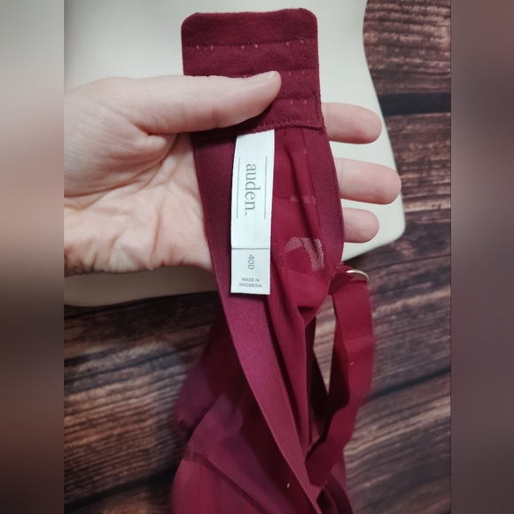 2 For $25! Auden Red Underwire Bra with Molded Cups 40D - Picture 4 of 4
